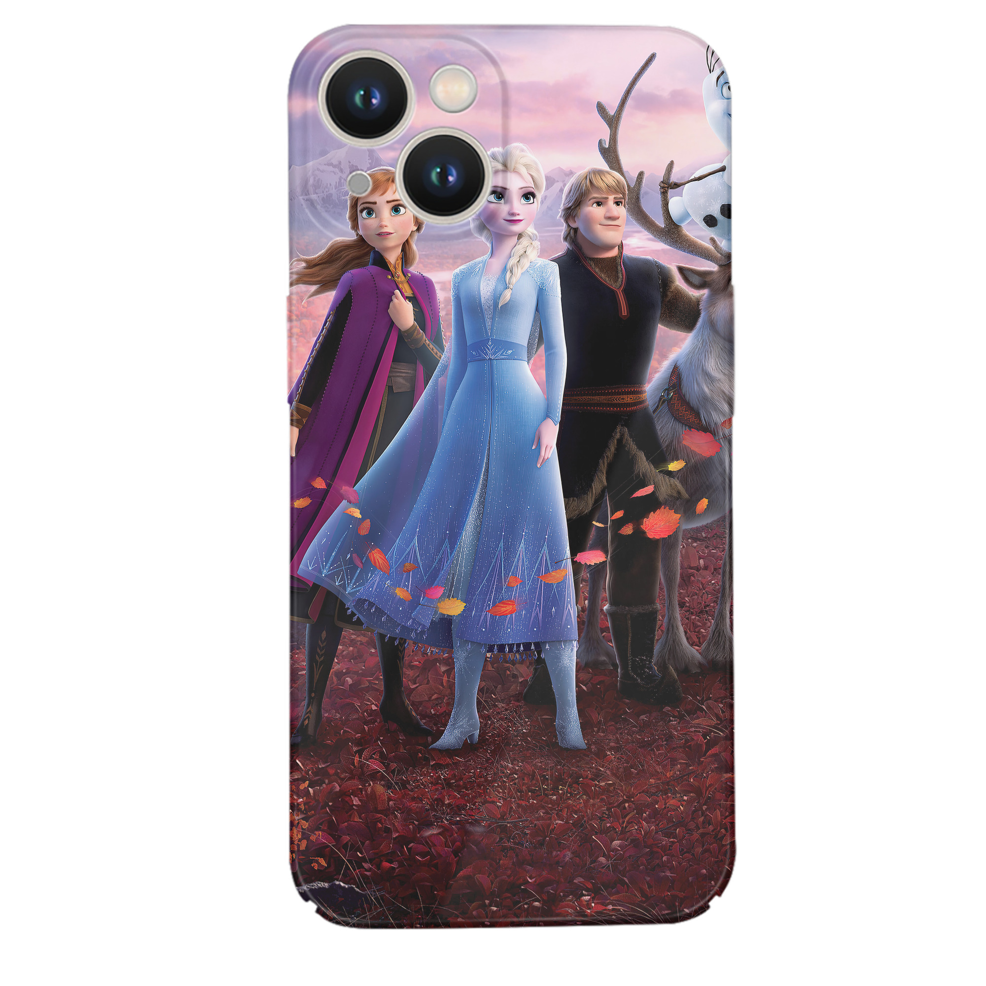 （画像用） アナと雪の女王 アンナ エルサ Frozen Anna Elsa 【iPhone 14シリーズ対応】ハードケース